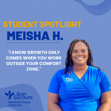Student Spotlight: Meisha H.